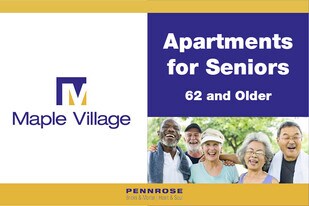 Maple Village "62 + Community" in Philadelphia, PA - Building Photo