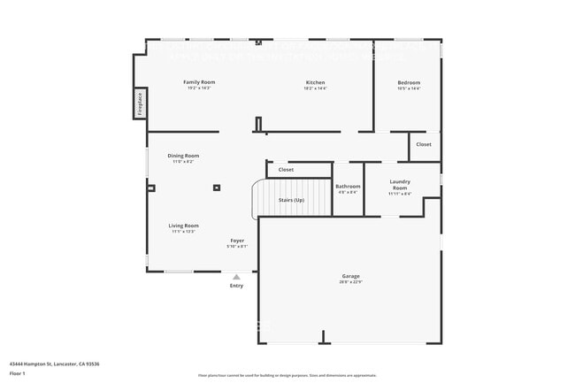 43444 Hampton St in Lancaster, CA - Foto de edificio - Building Photo