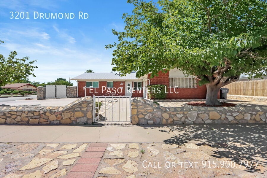 3201 Drumond Rd in El Paso, TX - Foto de edificio