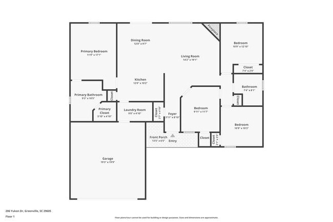 206 Yukon Dr in Greenville, SC - Building Photo - Building Photo