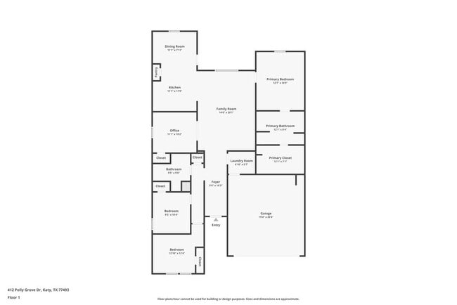 property at 412 Polly Grv Dr