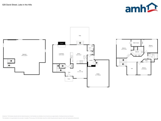 626 David St in Lake In The Hills, IL - Foto de edificio - Building Photo