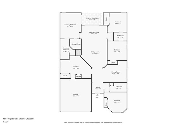 12817 Kings Lake Dr in Gibsonton, FL - Building Photo - Building Photo