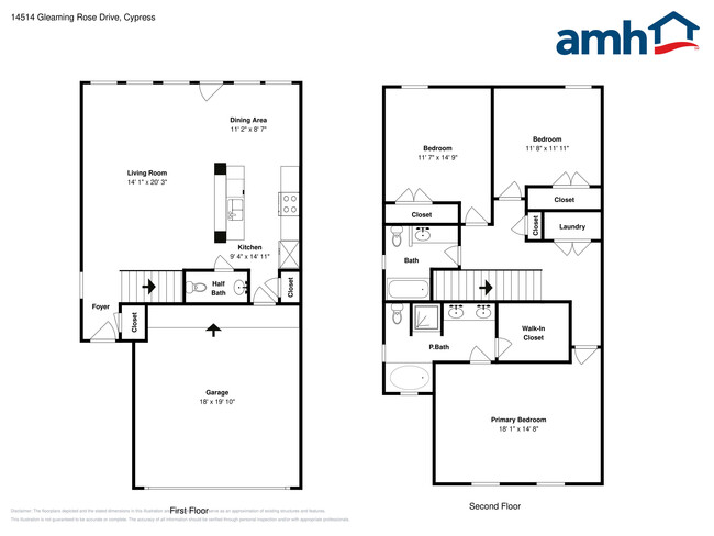 14514 Gleaming Rose Dr in Cypress, TX - Building Photo - Building Photo