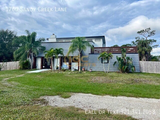 1760 Sandy Creek Ln in Malabar, FL - Building Photo