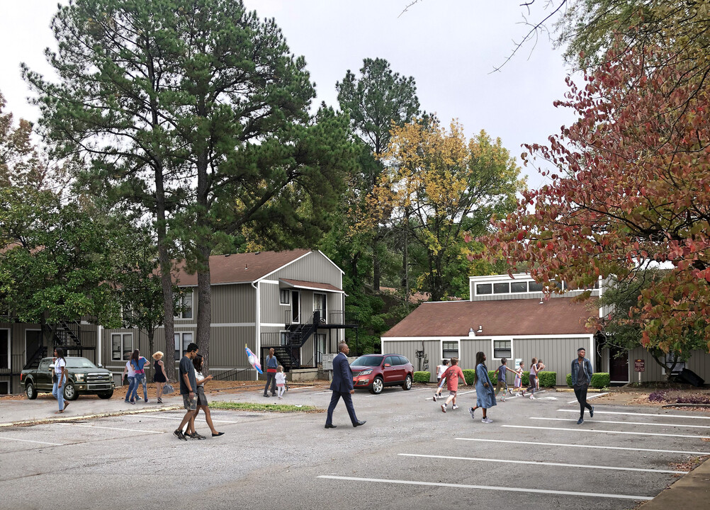 Charter Oak Apartments and Townhomes in Memphis, TN - Building Photo