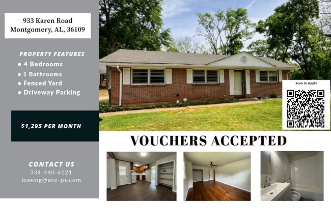933 Karen Rd in Montgomery, AL - Building Photo - Building Photo