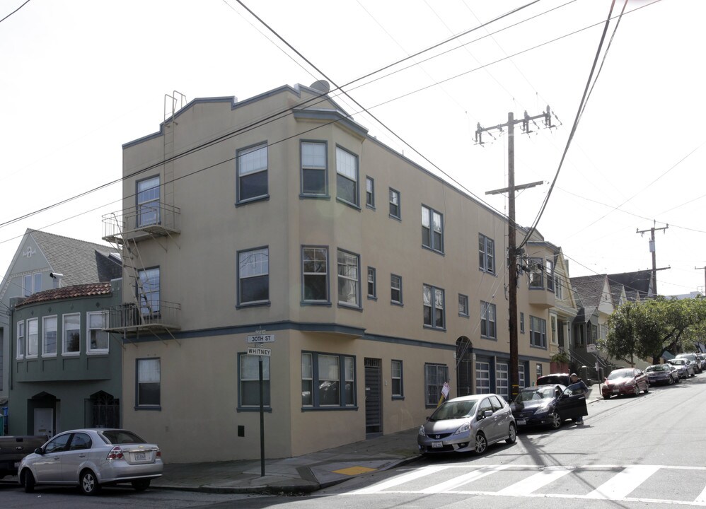 1-9 Whitney St in San Francisco, CA - Building Photo