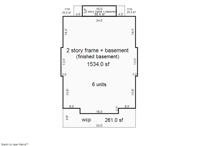 314 W Vine St in Kalamazoo, MI - Foto de edificio - Floor Plan