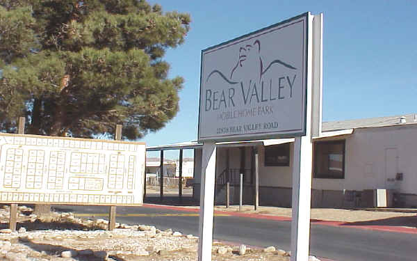 Bear Valley Mobile Home Park in Apple Valley, CA - Building Photo