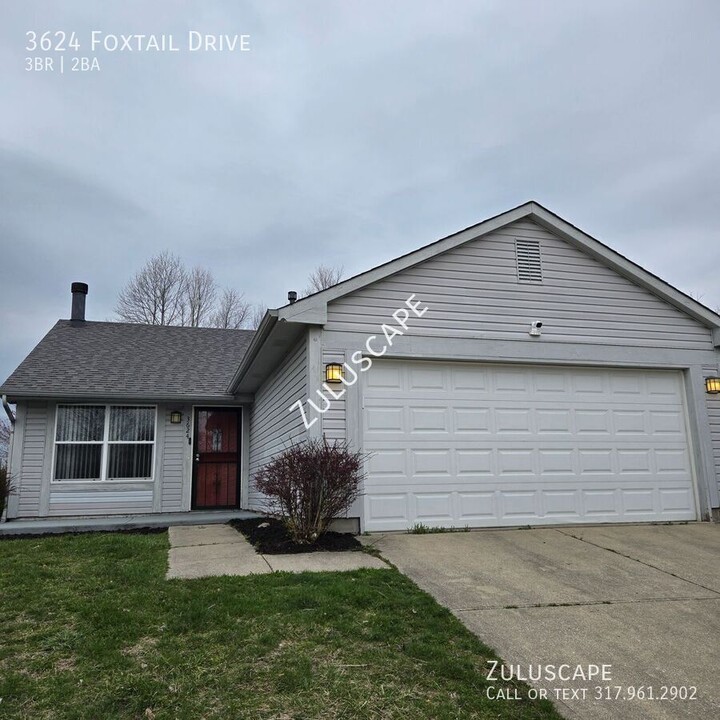 3624 Foxtail Dr in Indianapolis, IN - Foto de edificio