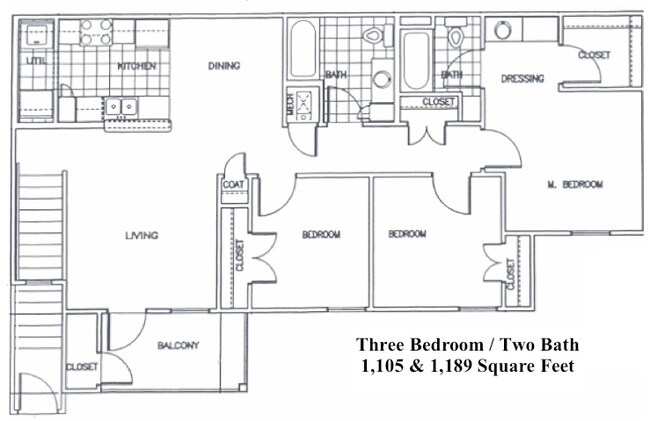 Mill Creek Village in Longview, TX - Building Photo - Floor Plan