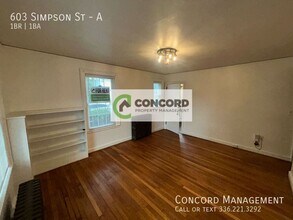 603 Simpson St-Unit -A in Greensboro, NC - Building Photo - Building Photo