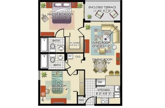 property at 9517 Fontainebleau Blvd