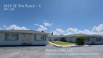 3619 SE 9th Pl, Unit 4 in Cape Coral, FL - Building Photo
