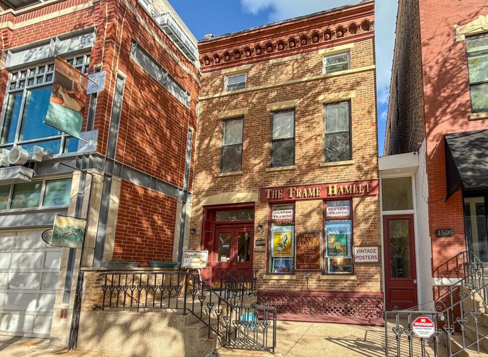 1509 N Wells St, Unit 2 in Chicago, IL - Foto de edificio