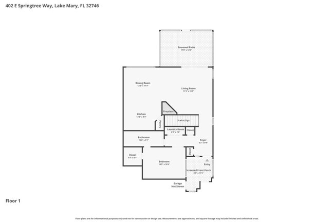 402 E Springtree Way in Lake Mary, FL - Foto de edificio - Building Photo