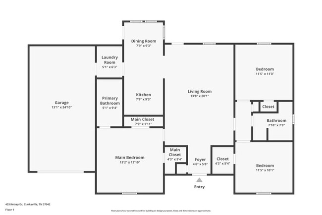 403 Kelsey Dr in Clarksville, TN - Building Photo - Building Photo