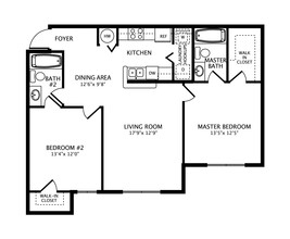 Lake Shore Apartments in West Palm Beach, FL - Building Photo - Floor Plan