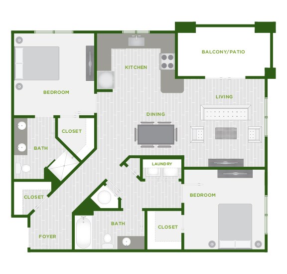 Green Park Apartments in Tucker, GA