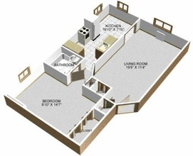 University Court in Buffalo, NY - Building Photo - Floor Plan