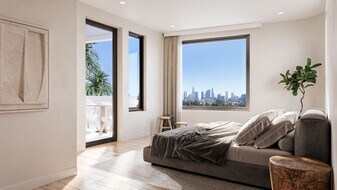 Dunsmuir Row in Los Angeles, CA - Building Photo