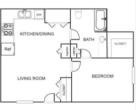 Hometown Harbor East Moline in East Moline, IL - Building Photo - Floor Plan