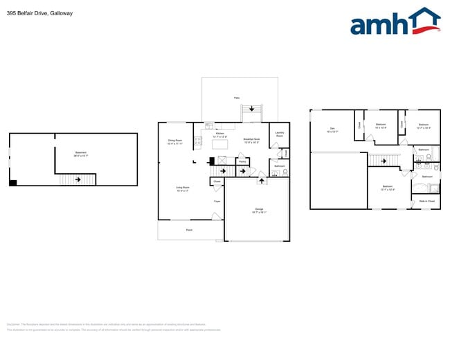 395 Belfair Dr in Galloway, OH - Foto de edificio - Building Photo