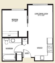 Willamette Court Apartments in Federal Way, WA - Foto de edificio - Floor Plan