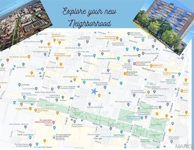 210 N 17th St in St. Louis, MO - Foto de edificio - Building Photo