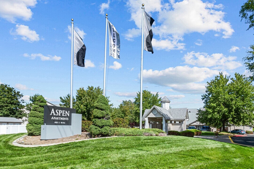 Aspen in Spokane Valley, WA - Foto de edificio