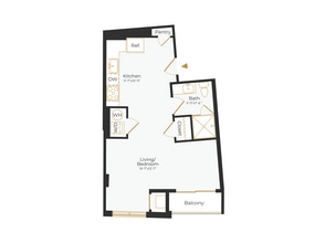 The Seventeen Hundred on East in Charlotte, NC - Building Photo - Floor Plan