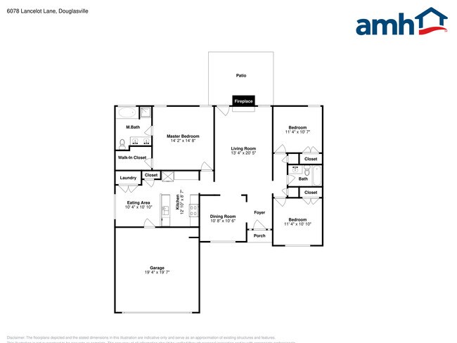6078 Lancelot Ln in Douglasville, GA - Foto de edificio - Building Photo