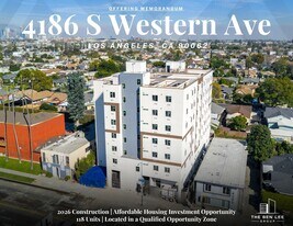 4186 S Western Ave in Los Angeles, CA - Building Photo