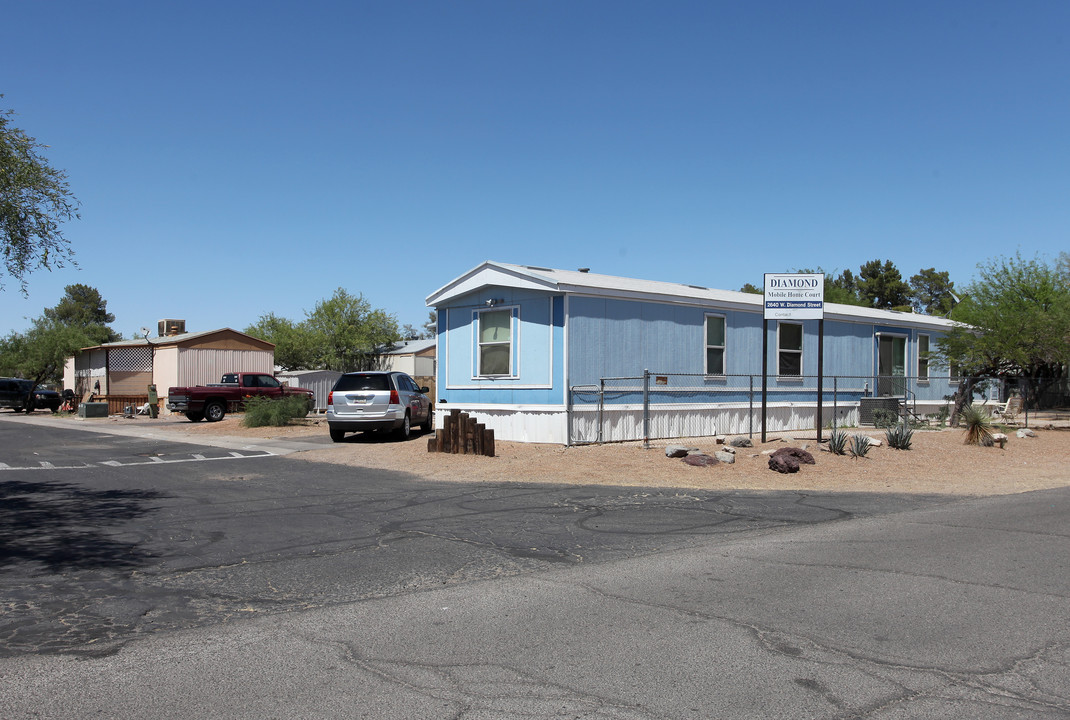 Diamond Mobile Home Park in Tucson, AZ - Foto de edificio