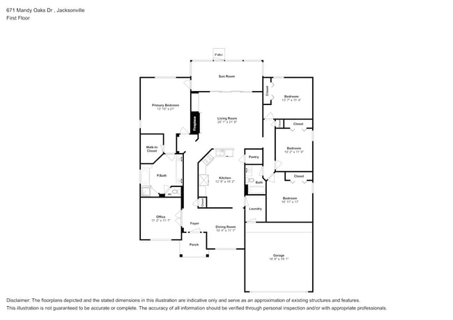 671 Mandy Oaks Dr in Jacksonville, FL - Building Photo - Building Photo
