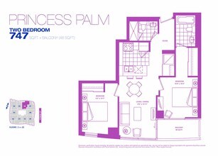 The Palm in Toronto, ON - Building Photo - Floor Plan