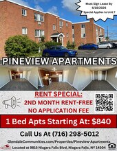 Pineview Apartments in Niagara Falls, NY - Foto de edificio - Building Photo