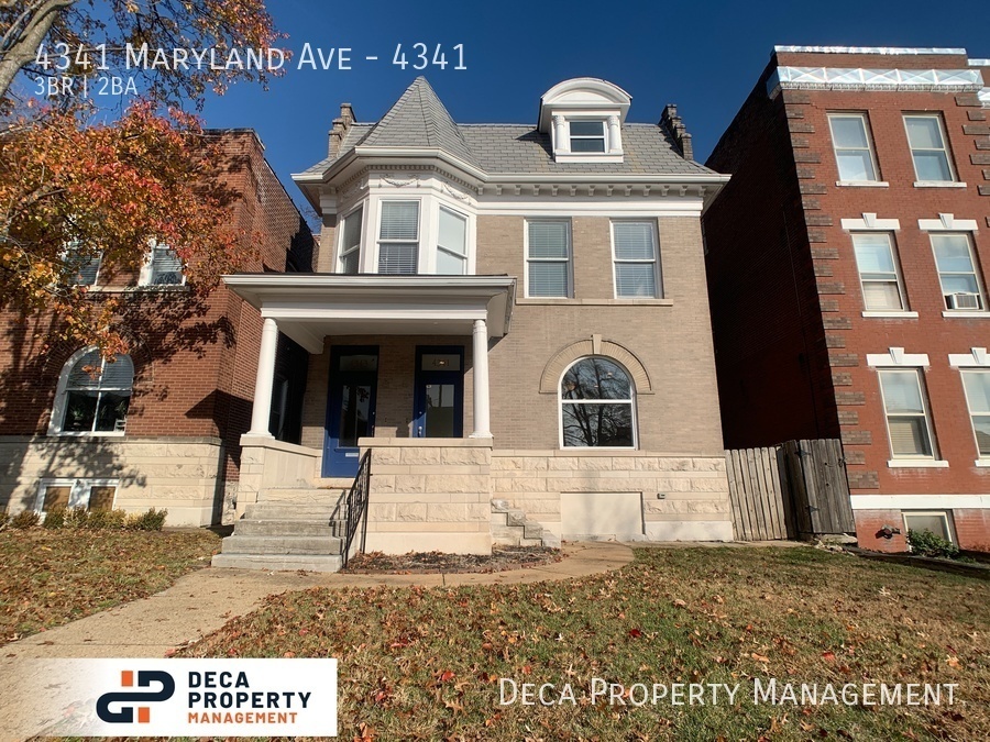 4341 Maryland Ave in St. Louis, MO - Building Photo