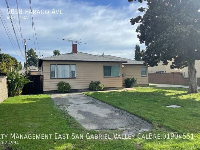 5018 Farago Ave in Temple City, CA - Building Photo - Building Photo