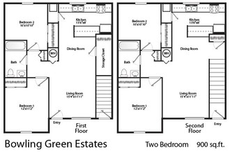 Bowling Green Estates in Bowling Green, OH - Building Photo - Floor Plan