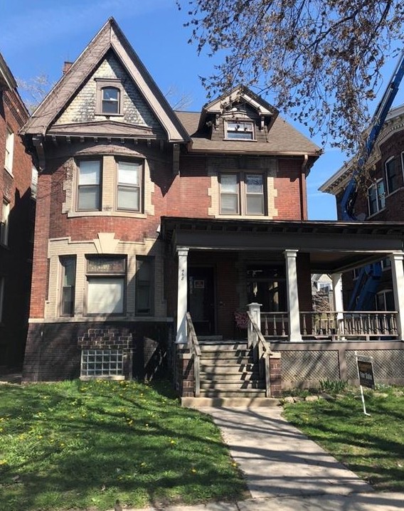 468 Prentis St in Detroit, MI - Foto de edificio