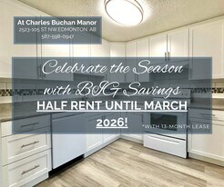 Charles Buchan Manor in Edmonton, AB - Building Photo