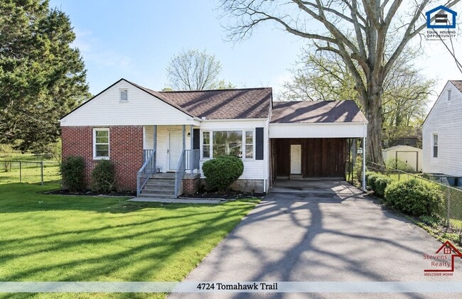property at 4724 Tomahawk Trail