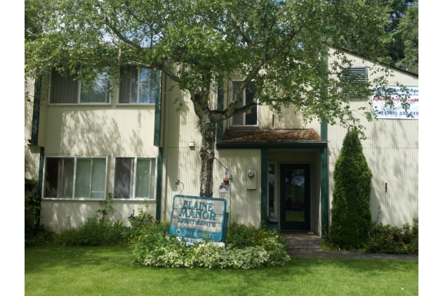 Blaine Manor in Blaine, WA - Foto de edificio