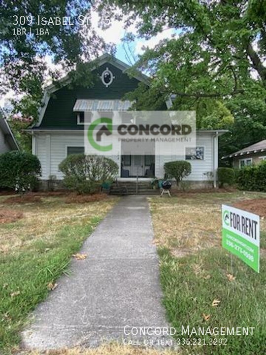 309 Isabel St in Greensboro, NC - Building Photo