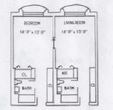 Sun Tower in Yakima, WA - Building Photo - Floor Plan