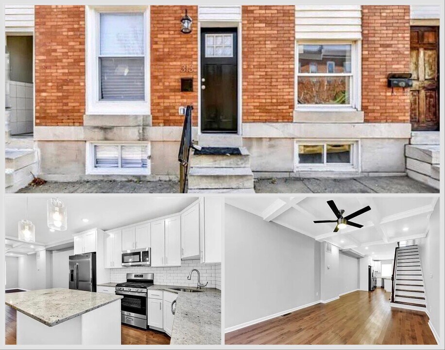 313 S Newkirk St in Baltimore, MD - Building Photo