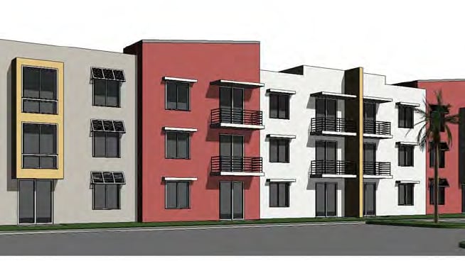 Heron Estates Apartments: 62 and Up Community in Riviera Beach, FL - Foto de edificio