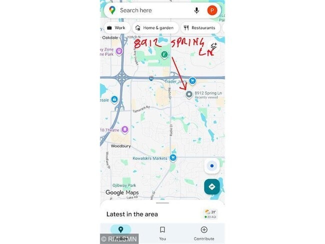 property at 8912 Spring Ln